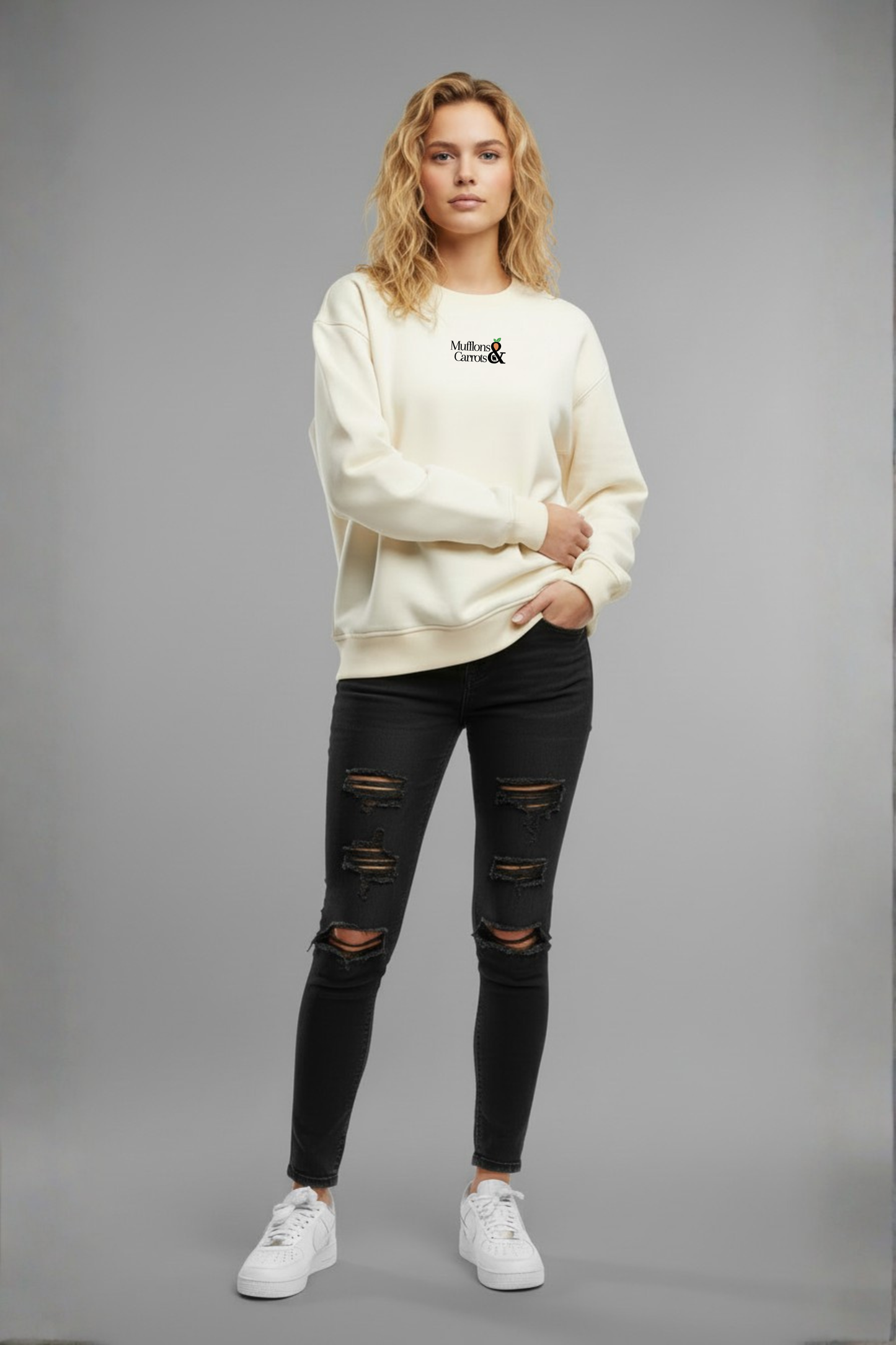 Women Oversize Sweatshirt